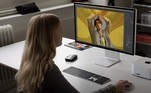 Outro hardware apresentado foi o Mac Studio, que ganhou uma versão nova com chips M2 (mas nas versões Max e Ultra, descritos como 'monstruosos' pela empresa)