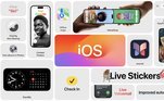 Além disso, não será necessário dizer 'Hey, Siri' para ativar a Siri, apenas 'Siri'- As figurinhas do app Messages serão mais personalizáveis- O sistema ganhará um novo app de anotações diárias, chamado 'Journal'- O modo standy-by transforma o iPhone num despertador noturno
