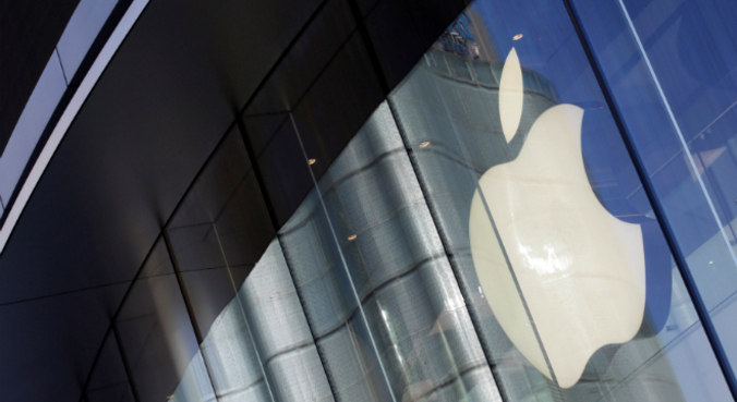 Fachada da Apple, que anunciou boicote contra a Rússia
