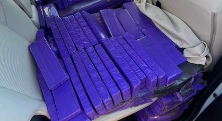 Caminhonete transportava uma tonelada de droga