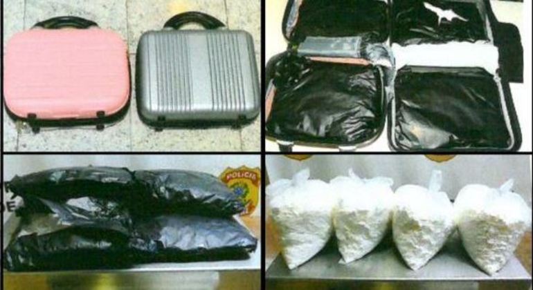 PF apreende mais de 20 kg de cocaína no aeroporto internacional de São Paulo
