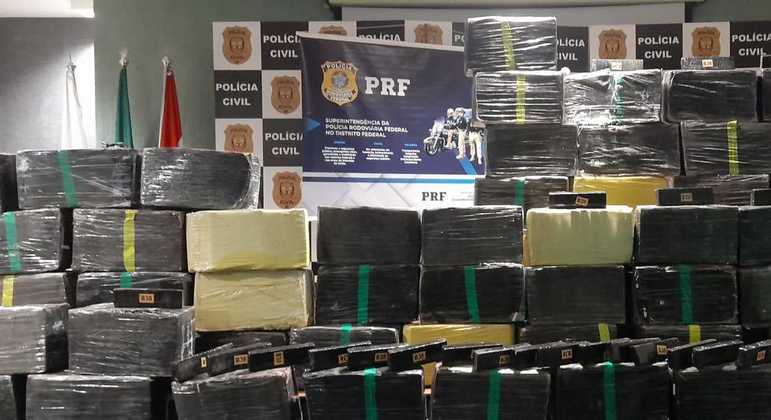 Operação conjunta resultou na maior apreensão dos últimos três anos

