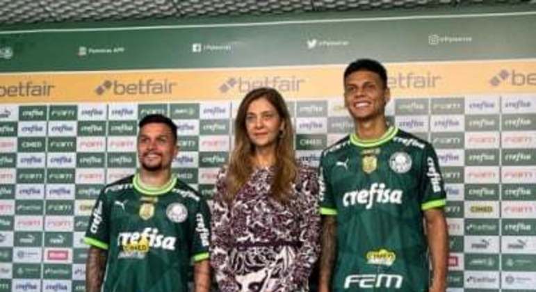 Apresentação - Artur e Richard Ríos - Palmeiras