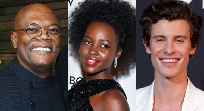 Samuel L. Jackson, Lupita Nyong'o e Shawn Mendes estarão no Oscar deste ano
