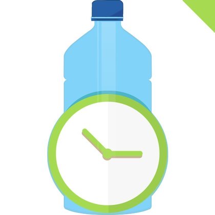 Aqualert: beber água Lembrete & Beba mais Água: entre as suas funções personalizáveis, encontram-se a calculadora de ingestão diária de água, notificações/lembretes e representação gráfica do nível de hidratação diário. 