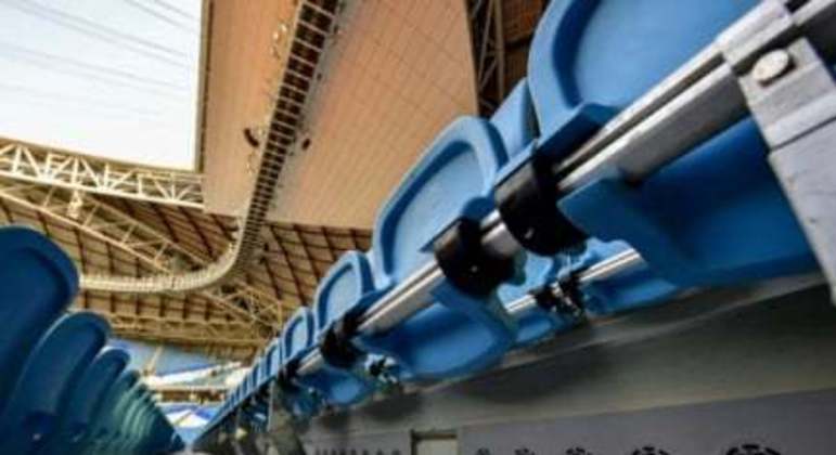 Ar-condicionado no Estádio Al-Janoub, em Al-Wakrah, para a Copa do Mundo de 2022