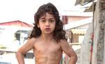 Arat Hosseini, criança tanquinho, ginasta mirim,