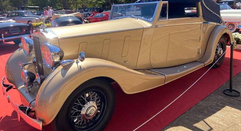 Rolls Royce Phantom III foi destaque no evento