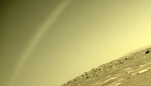 Nasa registra suposto arco-íris em Marte e foto viraliza na internet