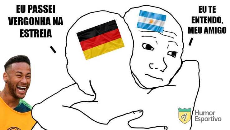 Argentina e Alemanha deram muitas alegrias ao povo brasileiro nessa primeira rodada.