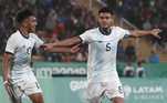 A Argentina goleou Honduras e ficou com o ouro