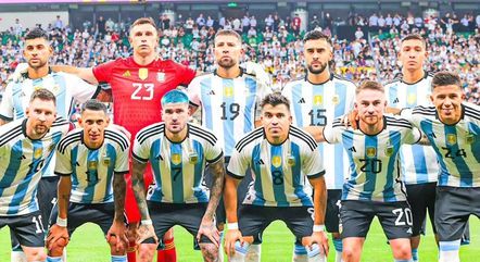Em amistoso em junho, a Argentina venceu a Indonésia por 2 a 0
