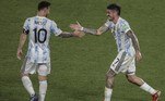 Messe marcou em vitória da Argentina sobre o Uruguai, neste domingo (10)
