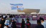 Vale o título! Argentina e França se enfrentam neste domingo na final do Mundial. O jogo acontece meio dia (de Brasília), no estádio Lusail. Confira as melhores fotos da grande final: