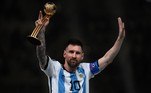 Lionel Messi foi eleito o melhor jogador do torneio