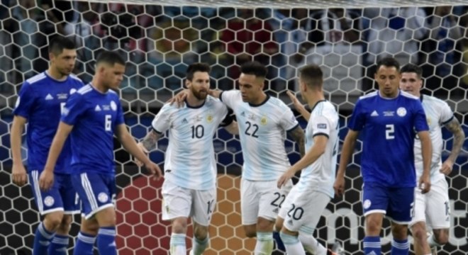 Argentina x Paraguai - Comemoração