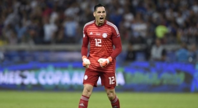 Argentina x Paraguai - Gatito Fernandez
