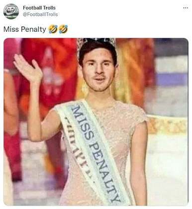Argentina x Polônia - Após ter pênalti defendido por Szczesny, torcedores fazem memes com Lionel Messi.