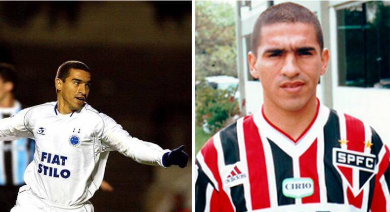 4. Aristizábal — 48 golsFoi em 1997 que os brasileiros conheceram o atacante colombiano Aristizábal, que defendeu a camisa do São Paulo por um ano. Depois, ele passou pelo Santos, Vitória, Cruzeiro e Coritiba