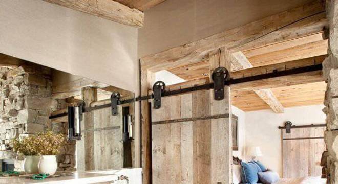 Armário de madeira para banheiro