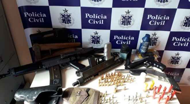 Polícia diz que maioria dos 'armeiros' costumam fornecer armas a facções criminosas