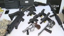 Armas do PCC apreendidas tinham sido compradas com licença para colecionador