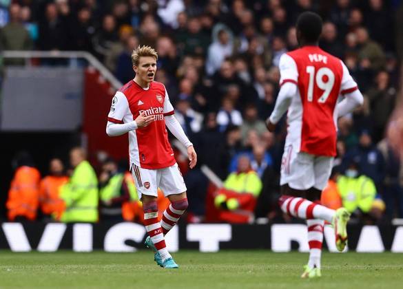 14º Arsenal (Inglaterra)Preço do elenco: 521 milhões de euros (cerca de R$ 2,65 bilhões) 14º Arsenal (Inglaterra)Preço do elenco: 521 milhões de euros (cerca de R$ 2,65 bilhões)