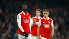 Arsenal tropeça, empata com lanterna e se complica na briga pelo título do inglês