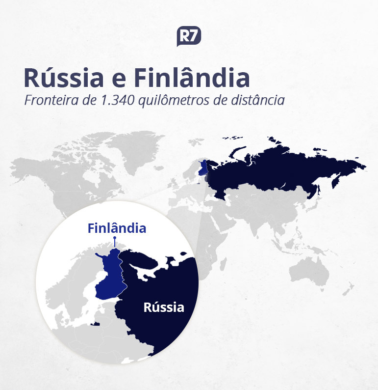 Entrada da Finlândia na Otan muda o equilíbrio das fronteiras na região