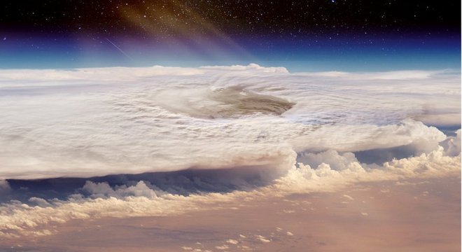 Modelos de computador mostram fortes ventos com força semelhante à de um furacão, movendo-se de um lado para o outro em exoplanetas 