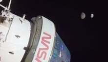 Após sobrevoar Lua de perto, cápsula Orion inicia retorno à Terra