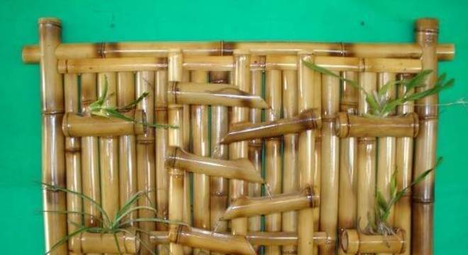 Artesanato com bambu para plantas