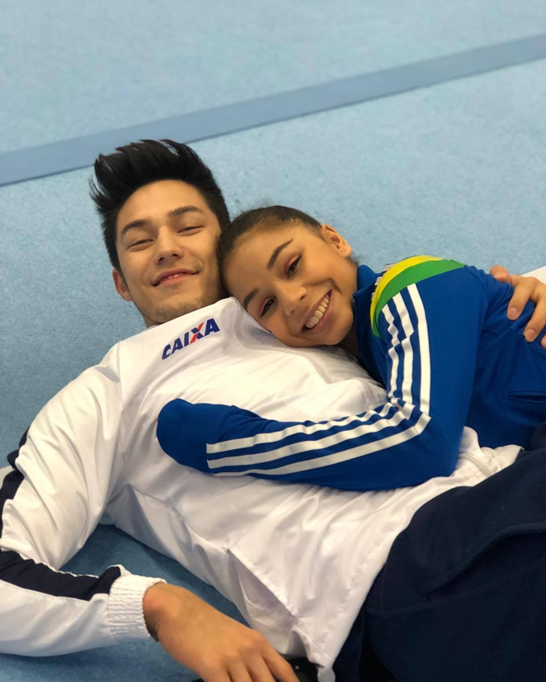 Arthur Nory E Flavia Saraiva Formam A Dupla Mais Fofa Do Pan Fotos R7 Pan Lima 2019