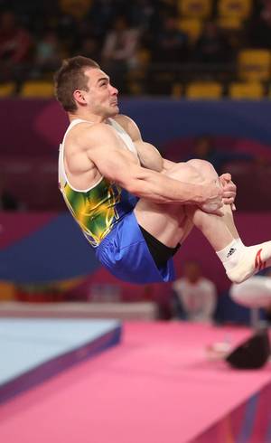 Com Torcida Especial Brasil Vai Bem Na Ginastica Artistica Masculina Recordtv R7 Pan Lima 2019