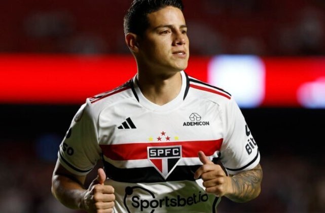 Artilheiro da Copa do Mundo de 2014, disputada no Brasil, James Rodríguez fez 14 partidas pelo São Paulo no ano passado. O colombiano marcou apenas um gol e deu duas assistências.  