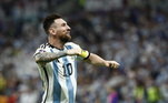 O argentino Messi divide a segunda posição, também com quatro gols