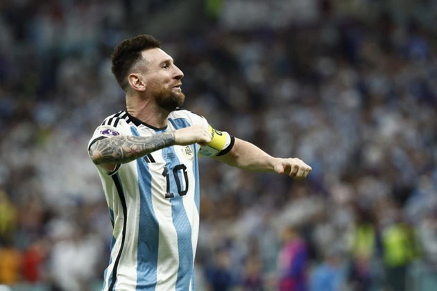 O argentino Messi divide a segunda posição, também com quatro gols