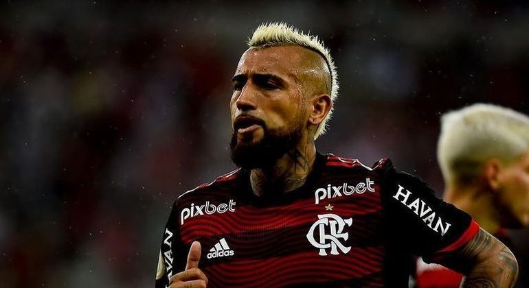 Vidal conquistou espaço no Flamengo em 2023