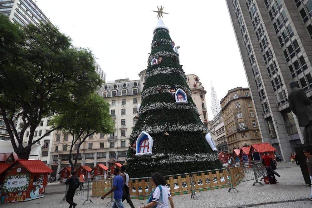 Patinação No Gelo Grátis E Projeções São Atrações No Natal De Sp Fotos R7 São Paulo