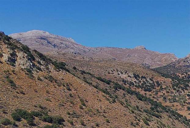 As escavações foram feitas no monte Katharo, a 1.100 metros de altitude, no departamento de Lasithi, no leste da ilha grega.