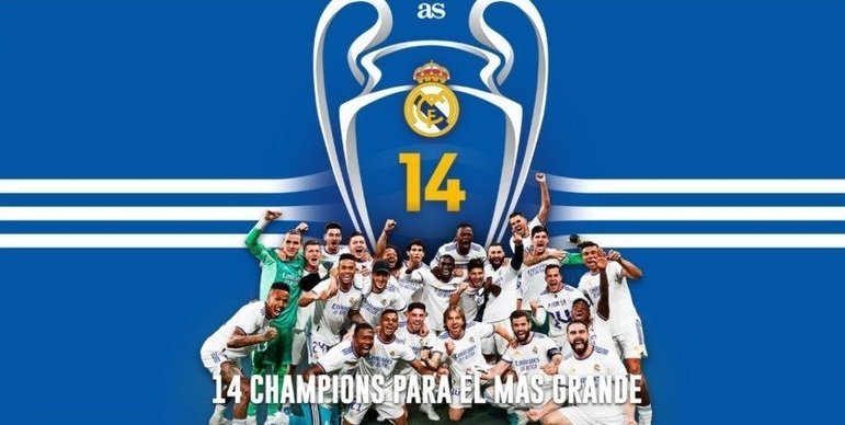 AS (Espanha): '14 Champions para o maior'