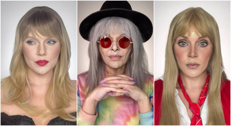 Taylor Swift, Rita Lee, RBD: maquiadora impressiona com