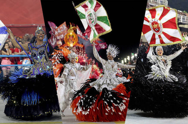 Às vésperas dos desfiles de Carnaval do Rio de Janeiro, o FLIPAR! te apresenta as escolas de samba que vão desfilar. São 12, sendo seis no domingo (19) e seis na segunda (20). Veja, por ordem das apresentações. 
