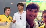 Ashton KutcherO ator assistiu ao fatídico 7x1 na Copa de 2014 ao lado do apresentador, e reconhecido pé frio, Luciano Huck e chamou a atenção dos torcedores presentes no estádio do Mineirão