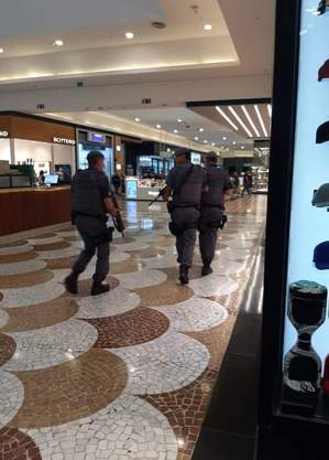 Assalto a joalherias de shopping mobilizou policiais militares