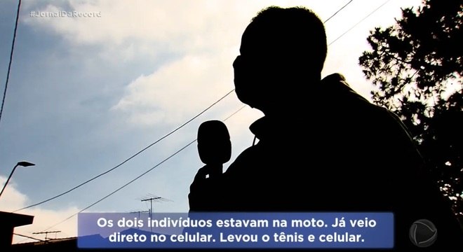 Vítima de assalto em Santo André