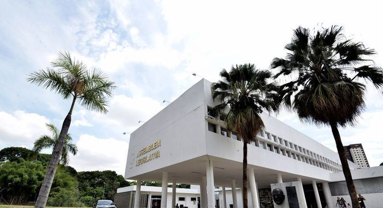 Prédio da sede da Assembleia Legislativa de Goiás, em Goiânia