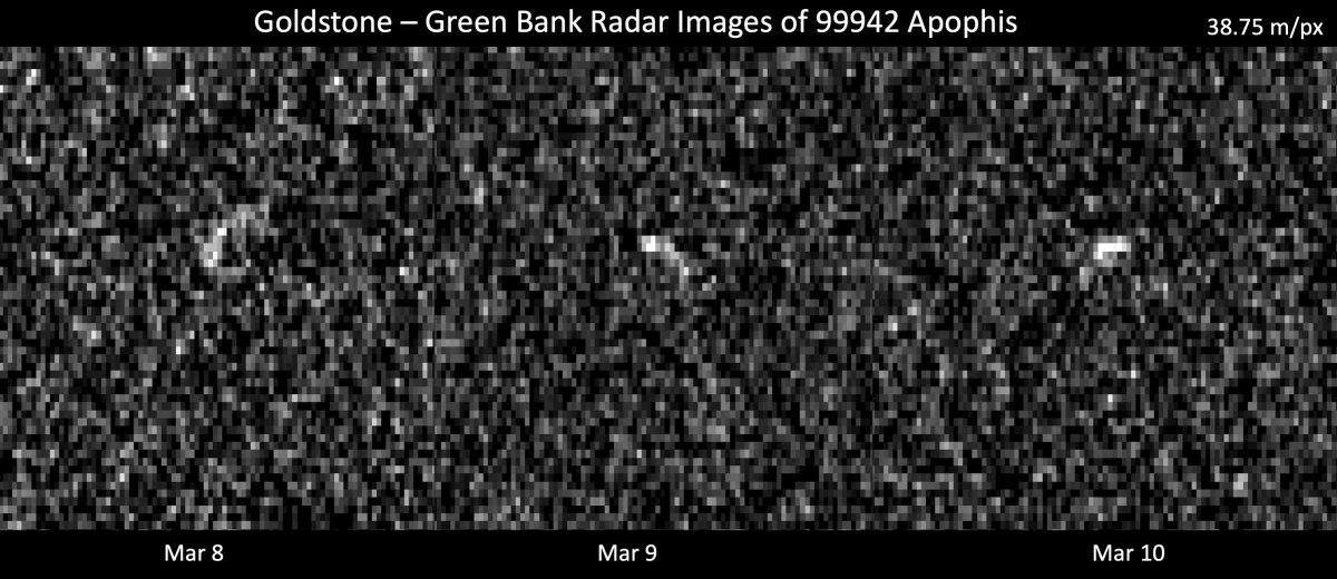 NASA descartou chance de asteroide (ponto branco na foto) atingir Terra pelos próximo século