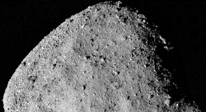 Os cientistas esperam analisar amostras do asteroide Bennu no futuro