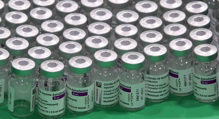 Presidente Jair Bolsonaro divulgou vacinômetro que mostrou milhões de doses não aplicadas 